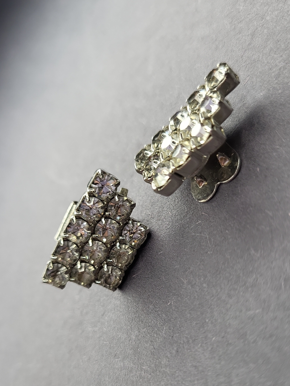 Vintage Rhinestone Shoe Clips - Picture 4 of 5